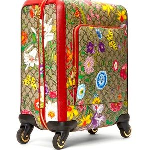 Gucci Supreme GG Flora Carry-on Luggage/Trolley Limited Edition